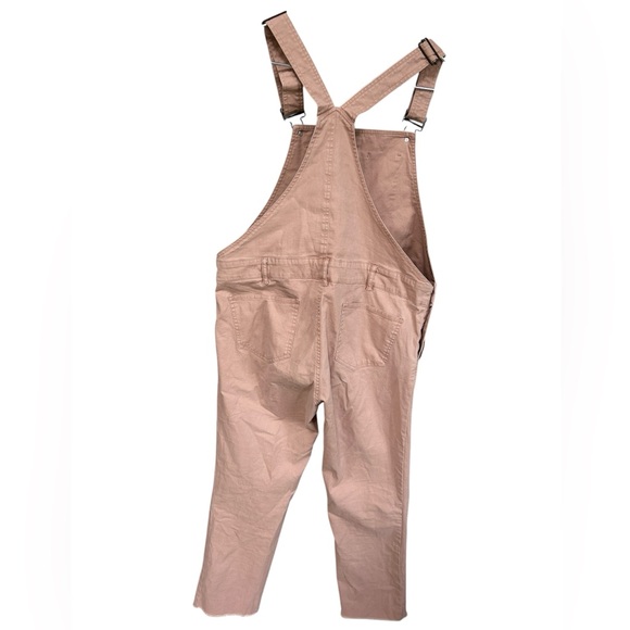 Hatch Maternity The Twill Overall in Blush Pink Sz 1, S (4-6) - Picture 4 of 8
